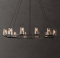 Artisan Pauillac Round Chandelier – 48" Bronze — view 1