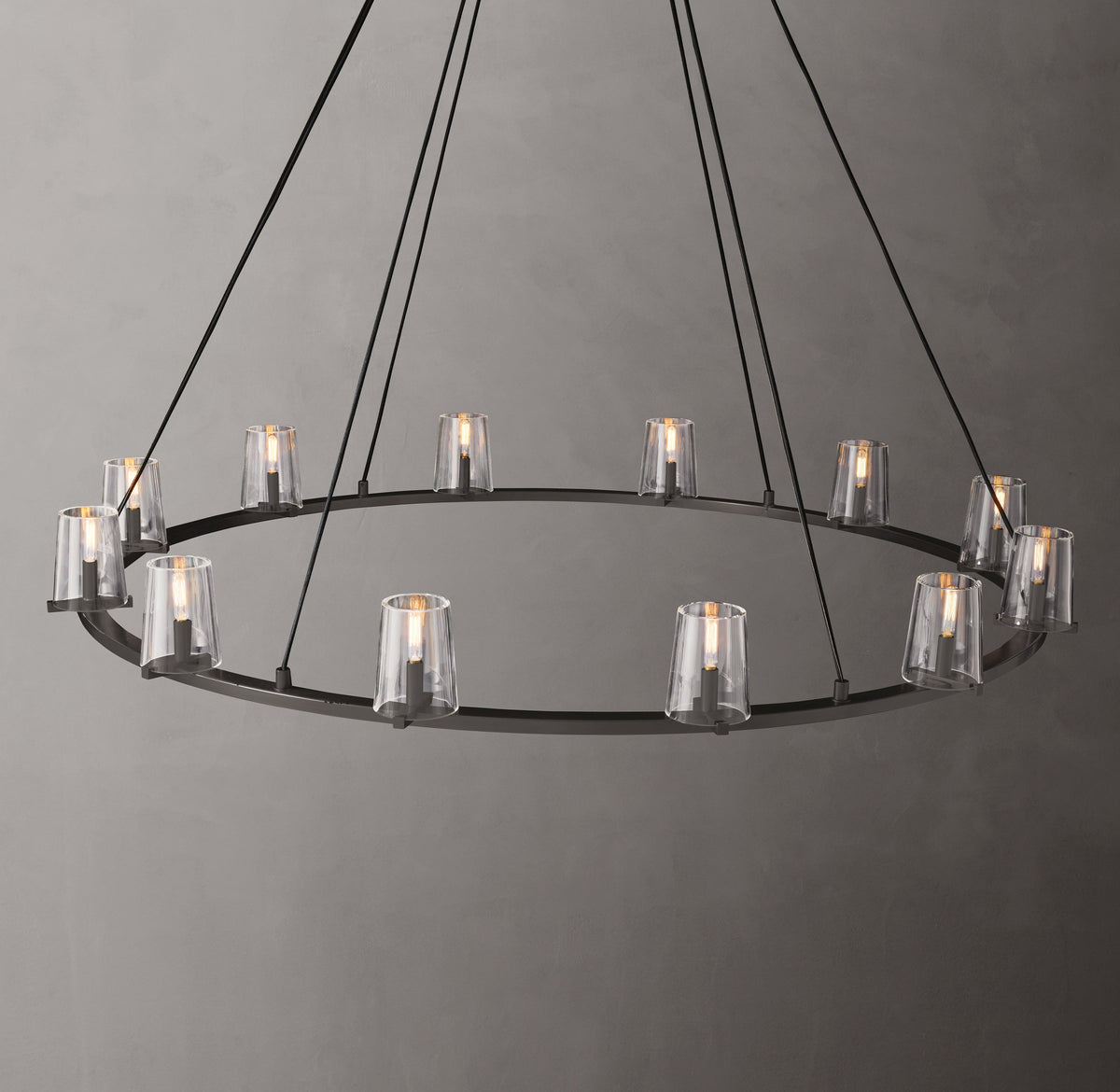 Artisan Pauillac Round Chandelier – 60" Bronze — view 4