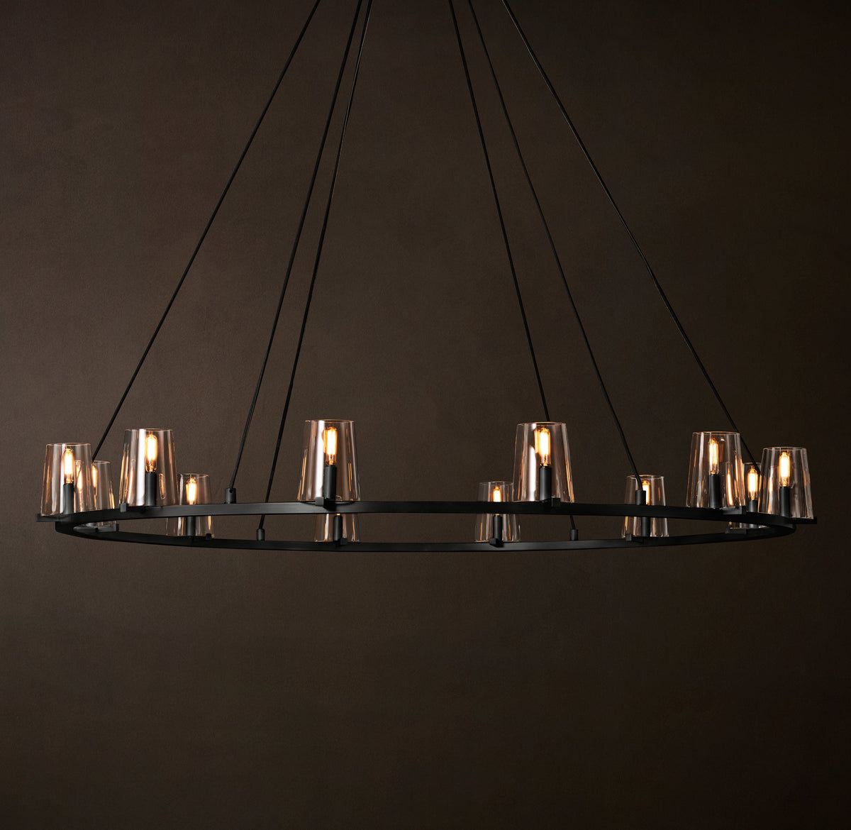 Artisan Pauillac Round Chandelier – 60" Bronze — view 5