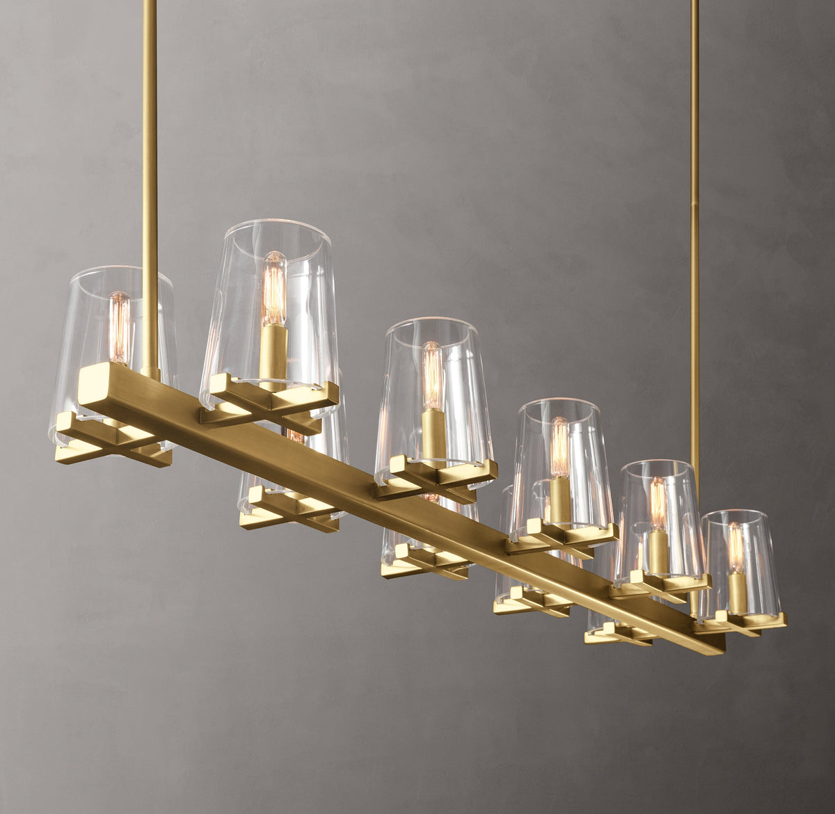 Artisan Pauillac Linear Chandelier — view 4
