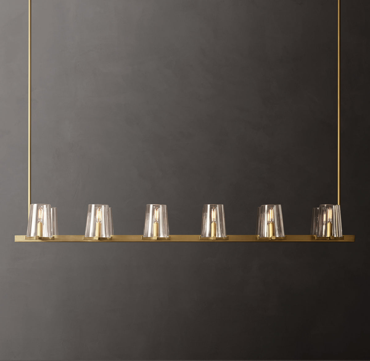 Artisan Pauillac Linear Chandelier — view 1