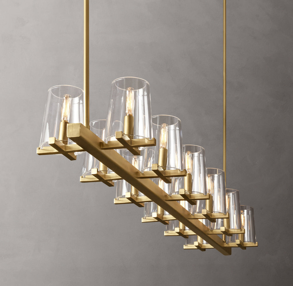 Artisan Pauillac Linear Chandelier — view 2