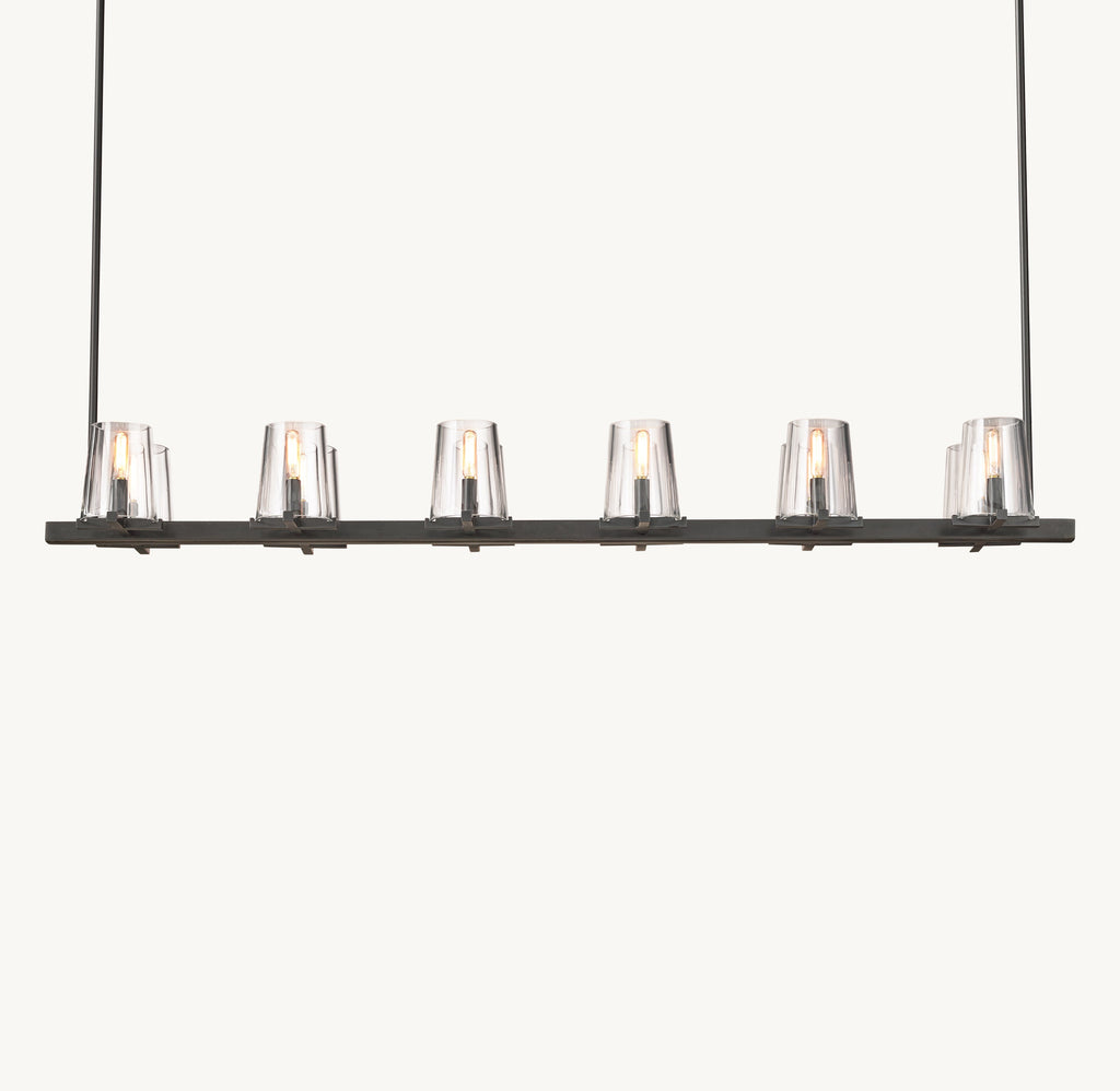 Artisan Pauillac Linear Chandelier — view 3