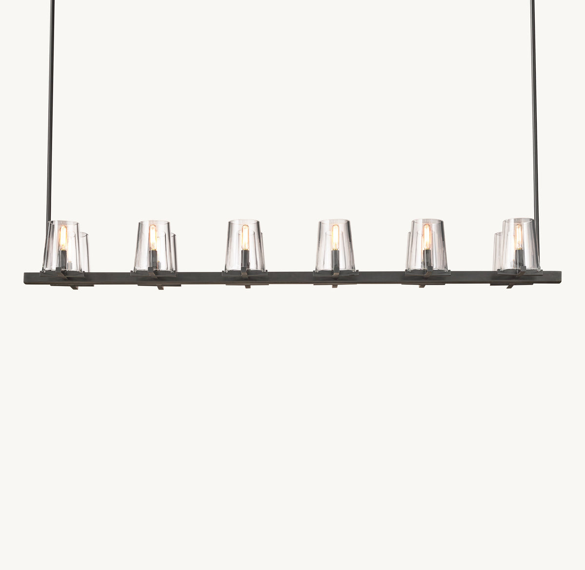 Artisan Pauillac Linear Chandelier — view 3