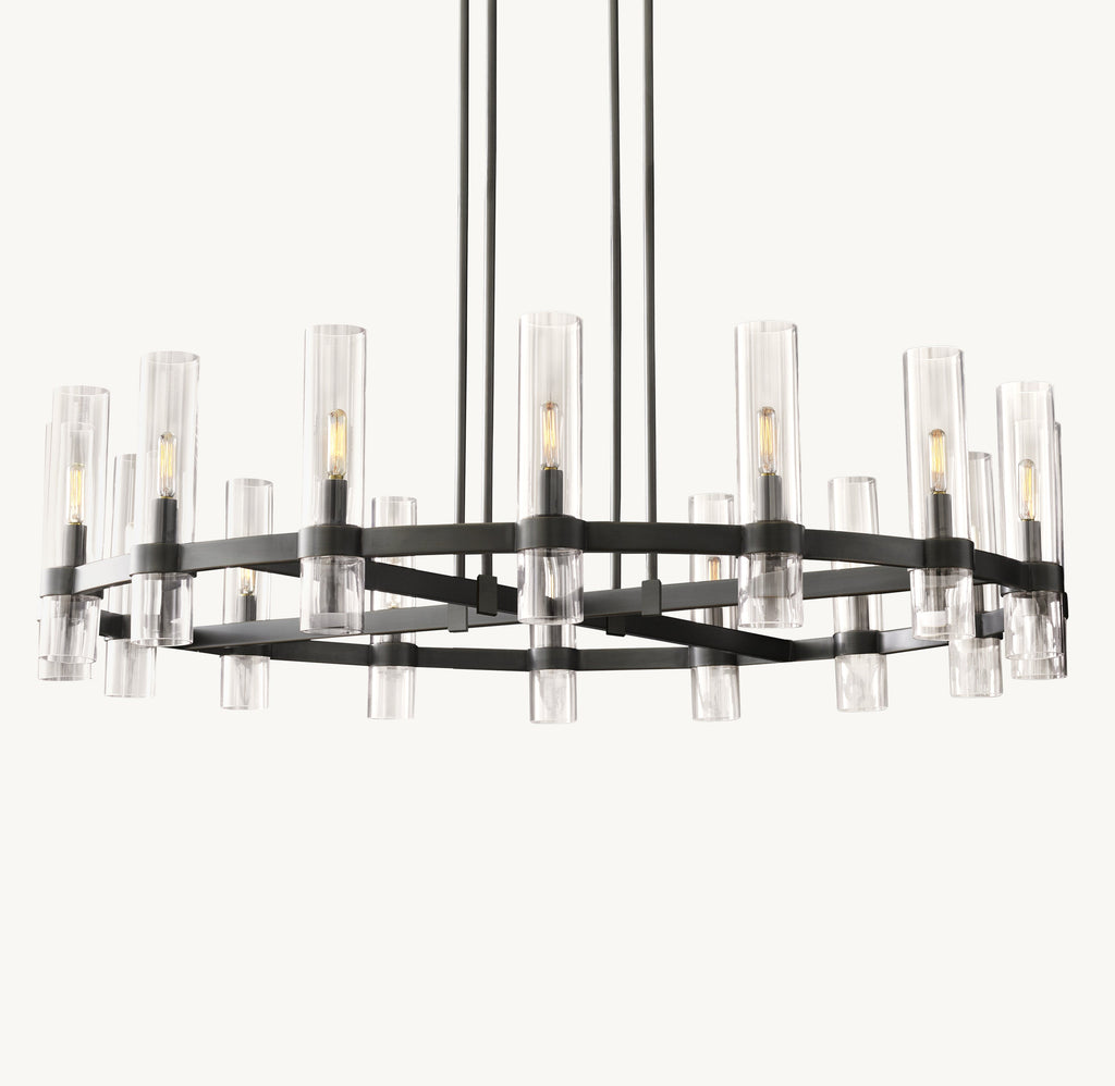 Artisan Ravelle Round Chandelier – 48" Bronze — view 2