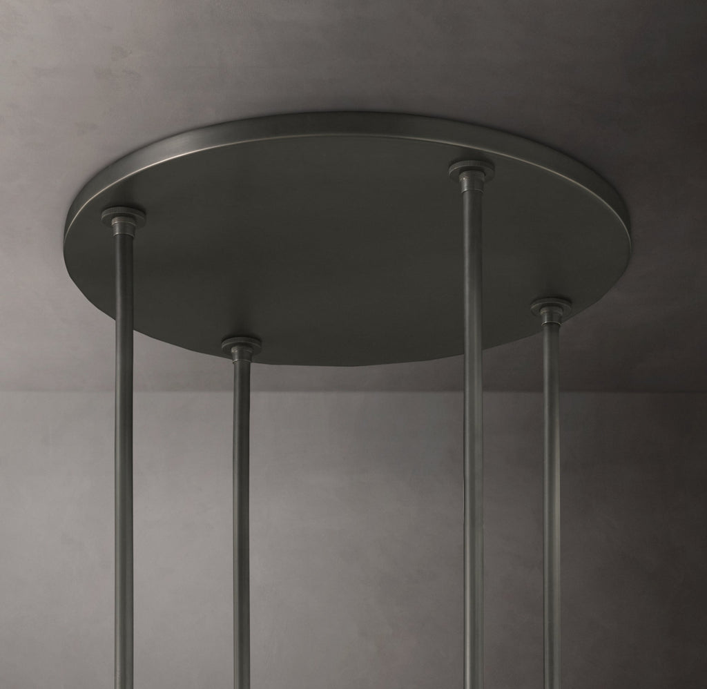 Artisan Ravelle Round Chandelier – 60" Bronze — view 3