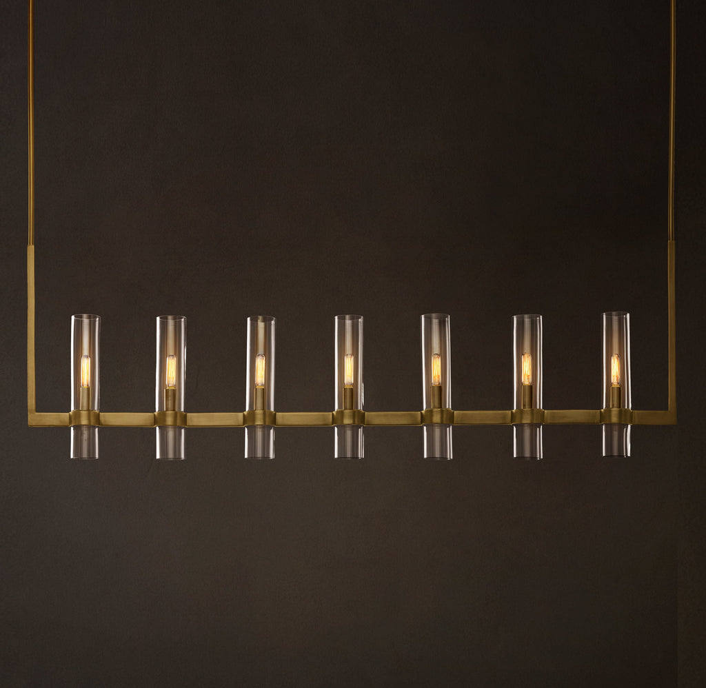 Artisan Ravelle Linear Chandelier – 59" — view 2