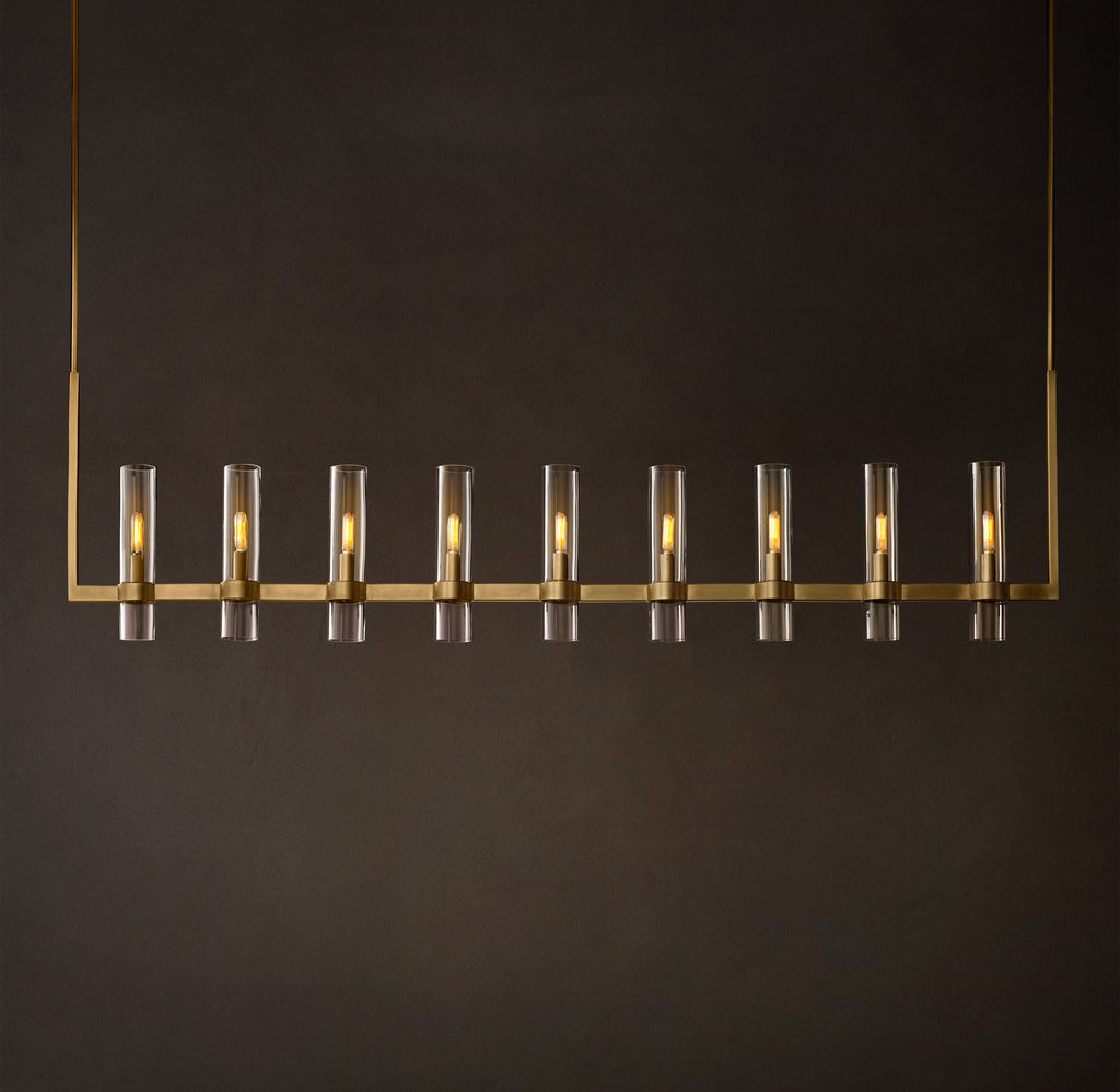 Artisan Ravelle Linear Chandelier – 73" — view 2