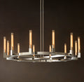 Heritage Cannele Round Chandelier – 60" — view 1