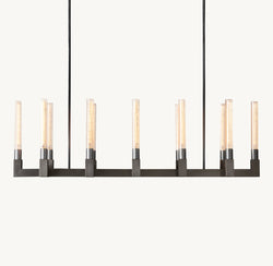 Heritage Cannele Linear Chandelier – 55"