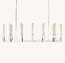 Heritage Cannele Linear Chandelier – 55"