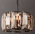 Signature Harlow Crystal Round Chandelier – 19" Iron — view 1