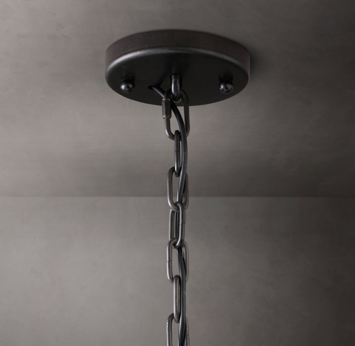 Signature Harlow Crystal Round Chandelier – 19" Iron — view 3