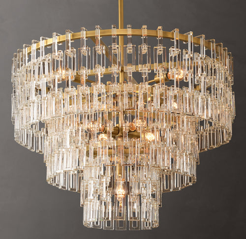 Artisan Marignan Tiered Round Chandelier – 36" — view 1