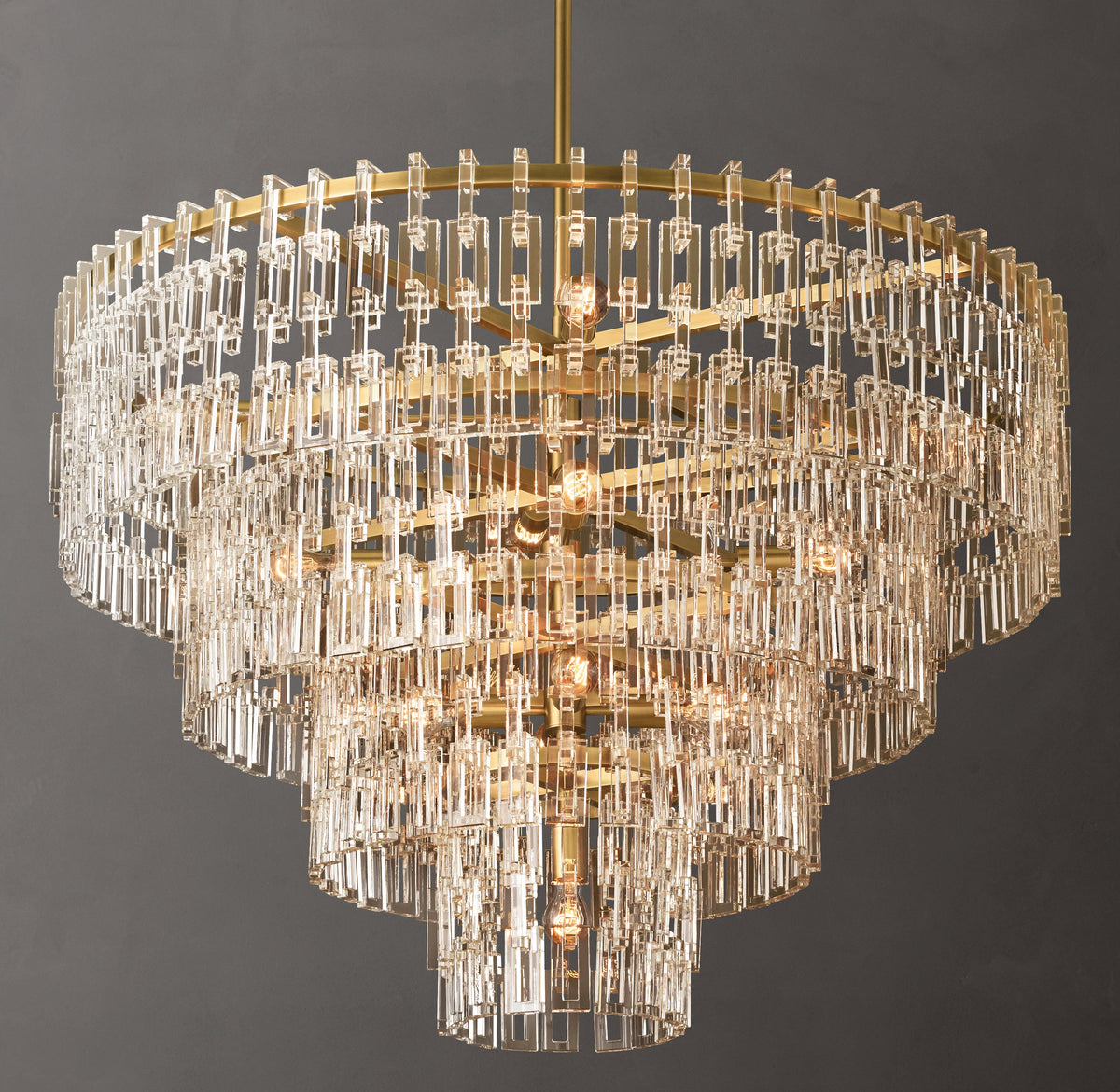 Artisan Marignan Tiered Round Chandelier – 48" — view 1