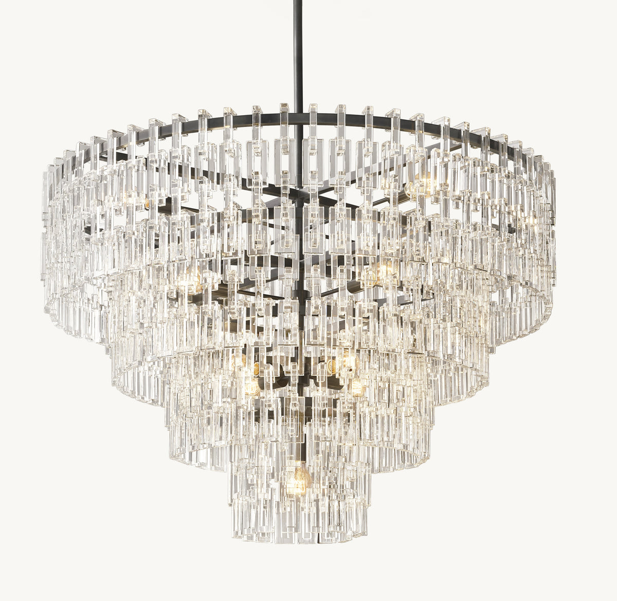 Artisan Marignan Tiered Round Chandelier – 48" — view 1