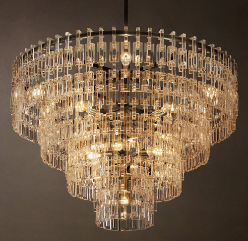 Artisan Marignan Tiered Round Chandelier – 48" — view 2