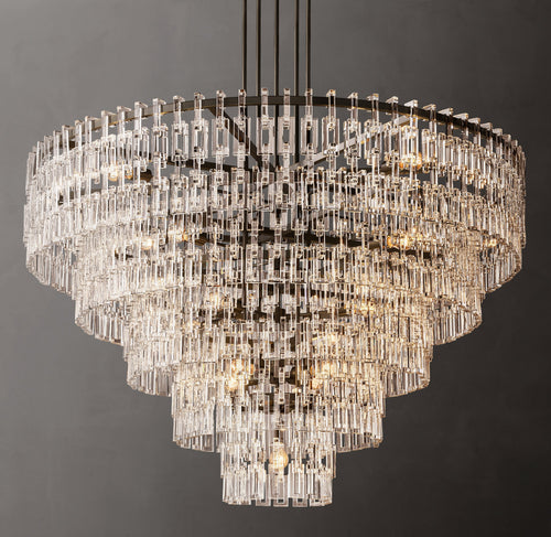 Artisan Marignan Tiered Round Chandelier – 60" — view 1