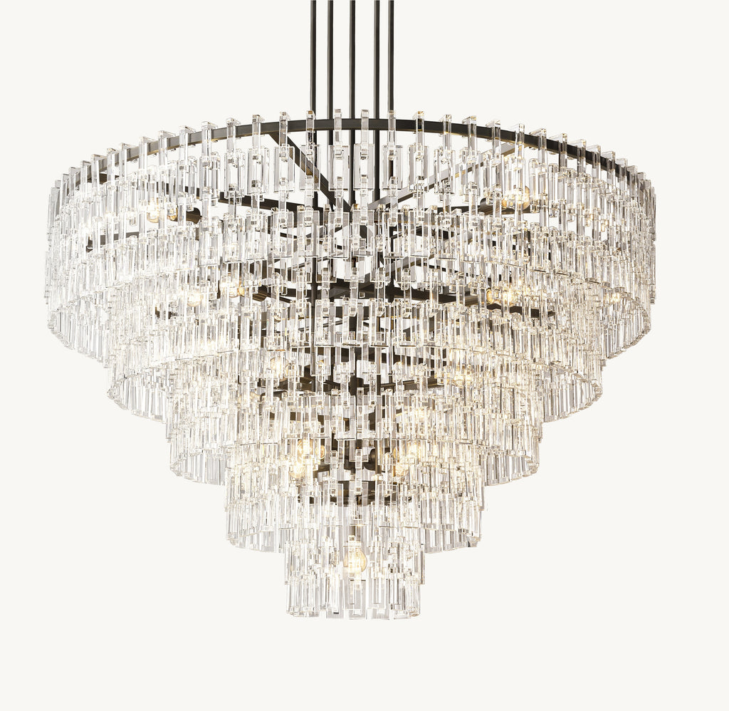 Artisan Marignan Tiered Round Chandelier – 60" — view 2