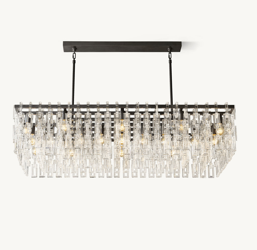 Artisan Marignan Rectangular Chandelier — view 1