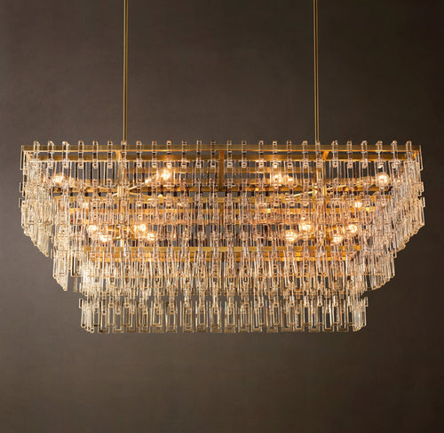 Artisan Marignan Tiered Rectangular Chandelier — view 2