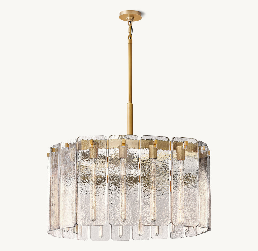 Signature Calamette Glass Round Chandelier – 36" — view 2