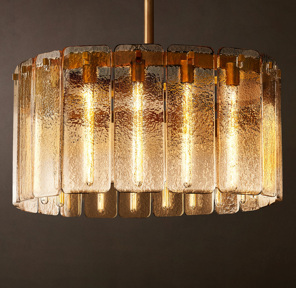 Signature Calamette Glass Round Chandelier – 36" — view 3