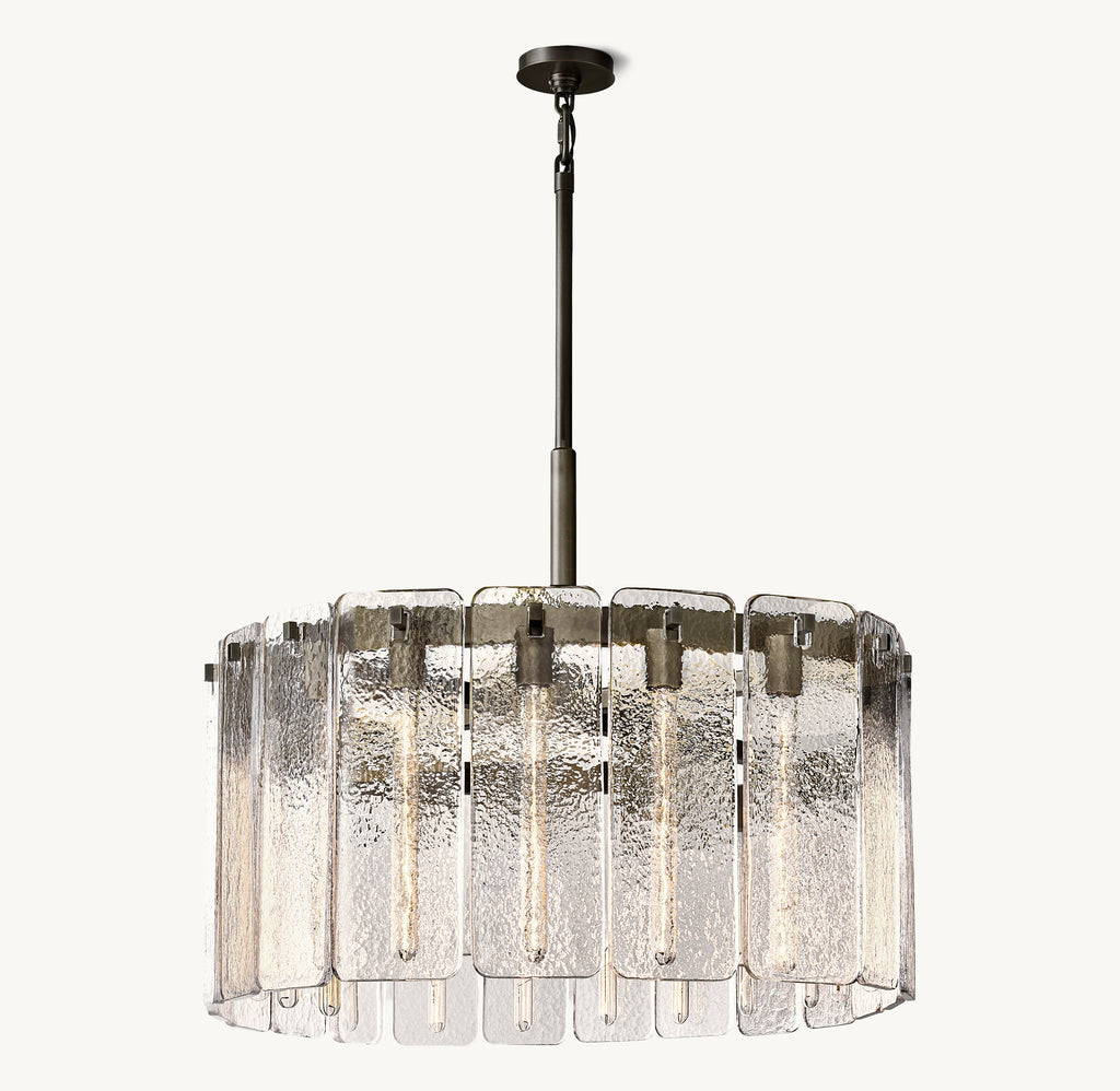 Signature Calamette Glass Round Chandelier – 36" — view 2