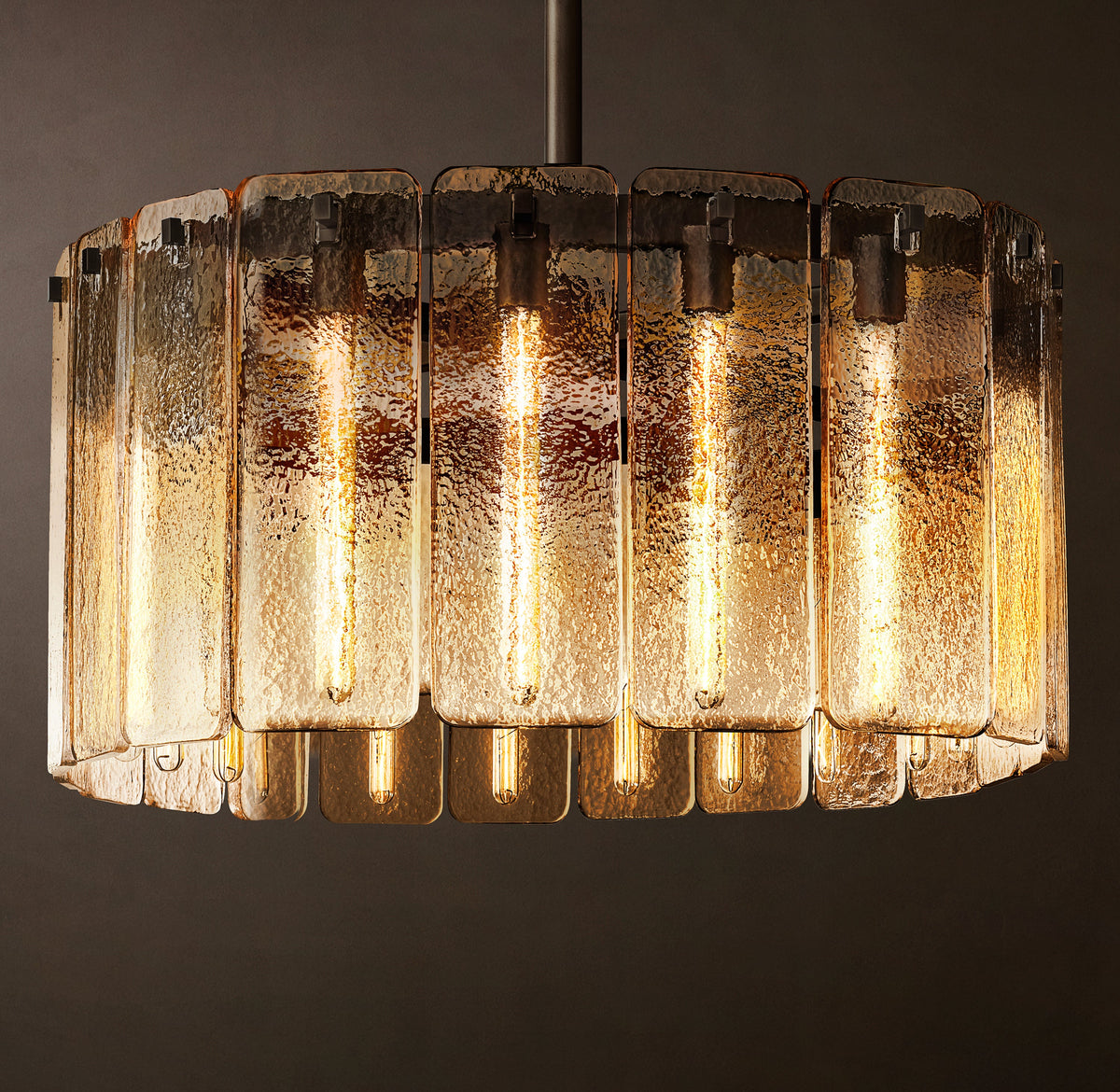 Signature Calamette Glass Round Chandelier – 36" — view 3