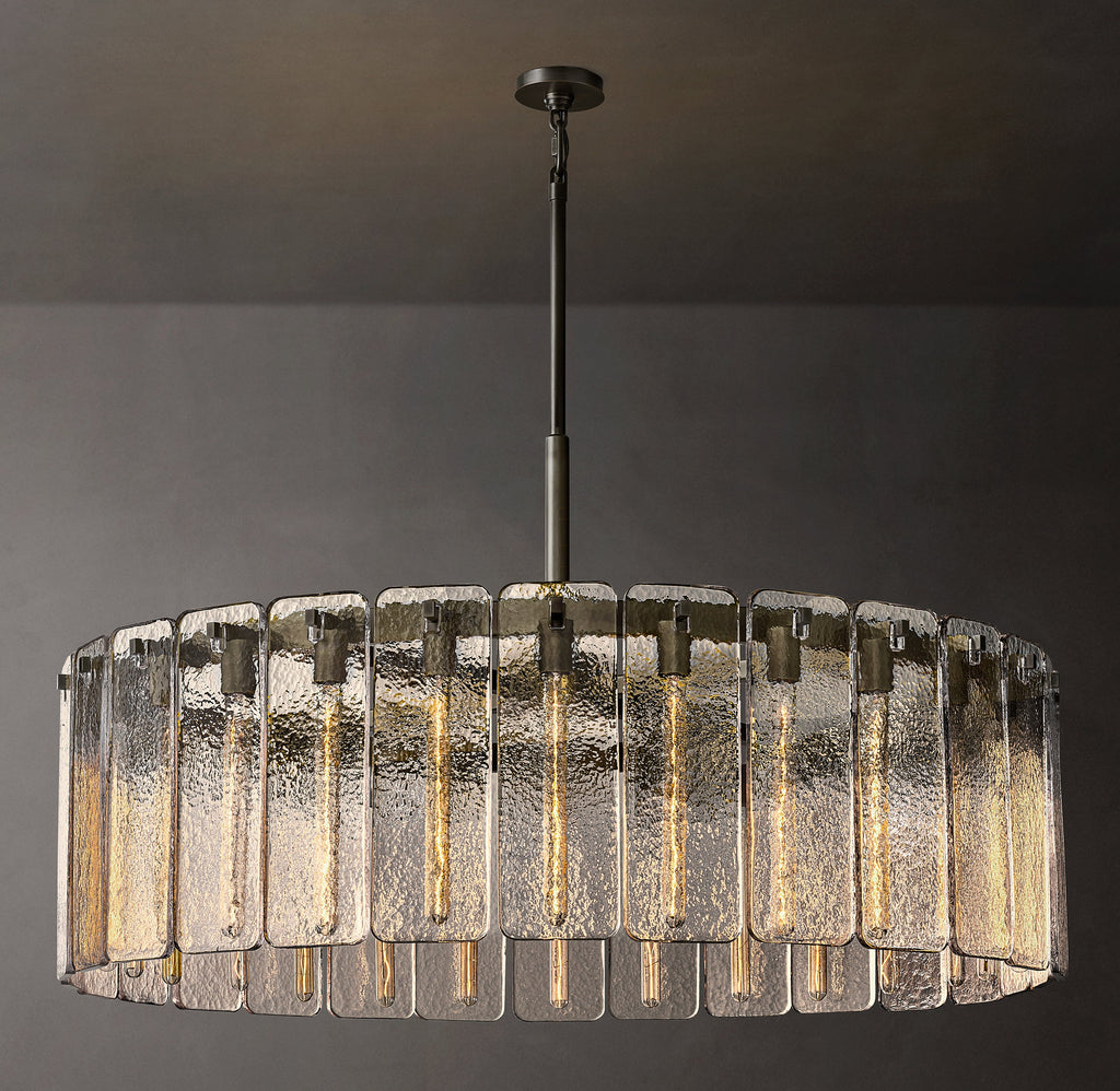 Signature Calamette Glass Round Chandelier – 48" — view 1
