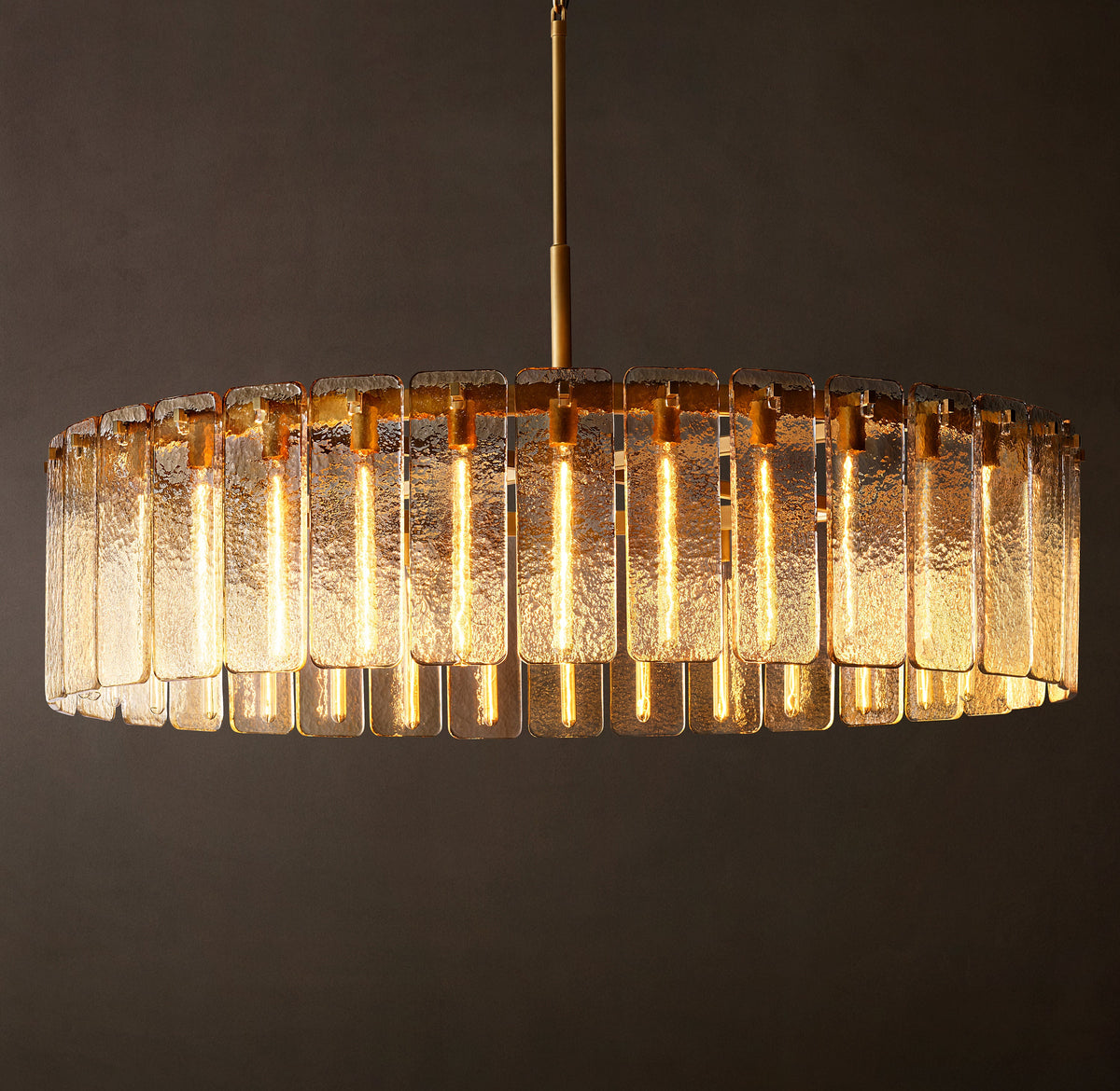 Signature Calamette Glass Round Chandelier – 60" — view 4