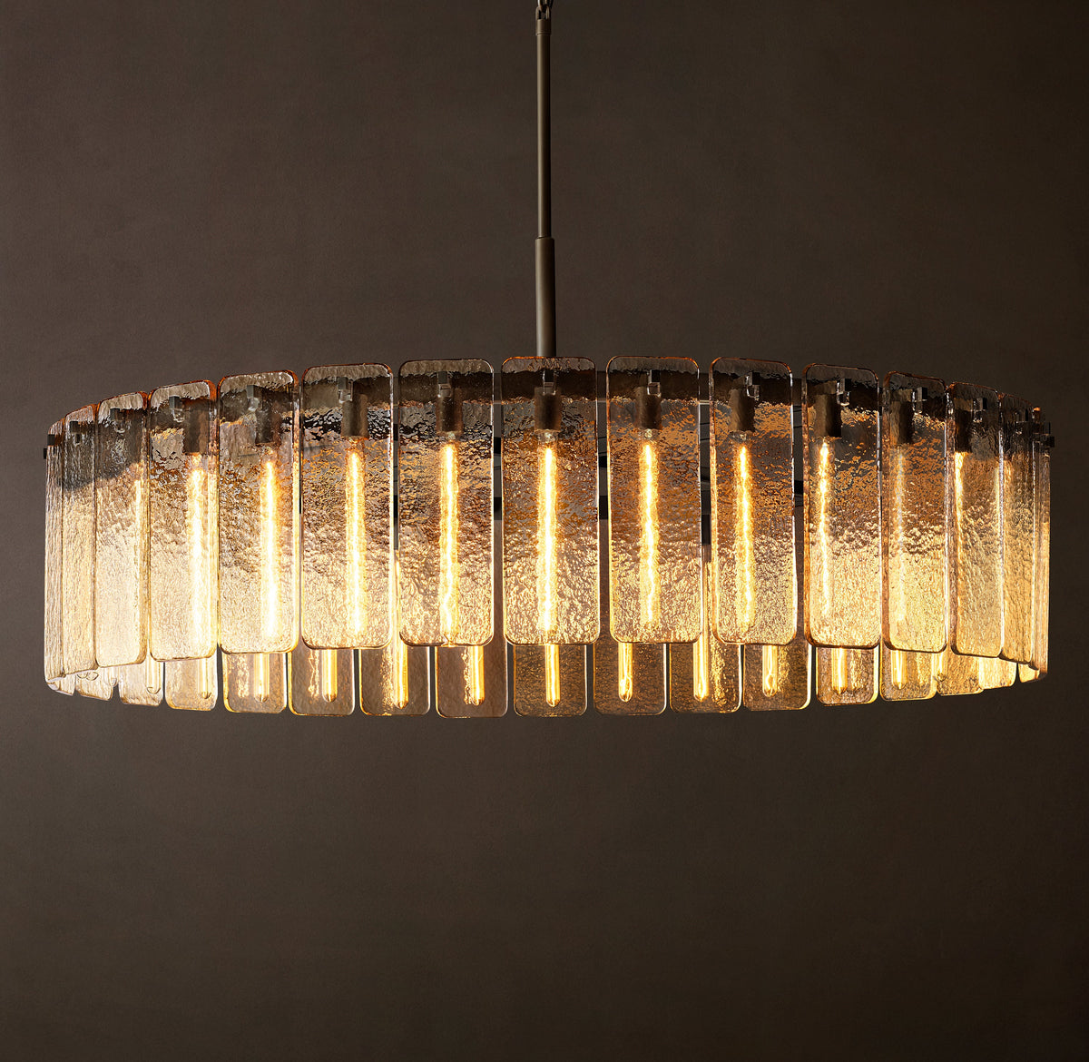 Signature Calamette Glass Round Chandelier – 60" — view 3