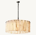 Signature Calamette Onyx Round Chandelier – 36" — view 1