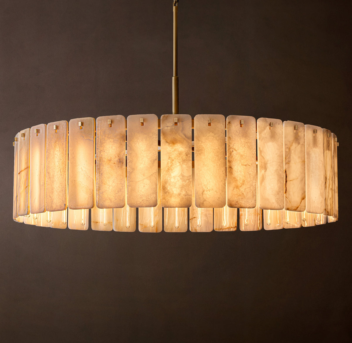 Signature Calamette Onyx Round Chandelier – 60" — view 4
