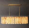 Signature Calamette Onyx Rectangular Chandelier – 60" — view 1