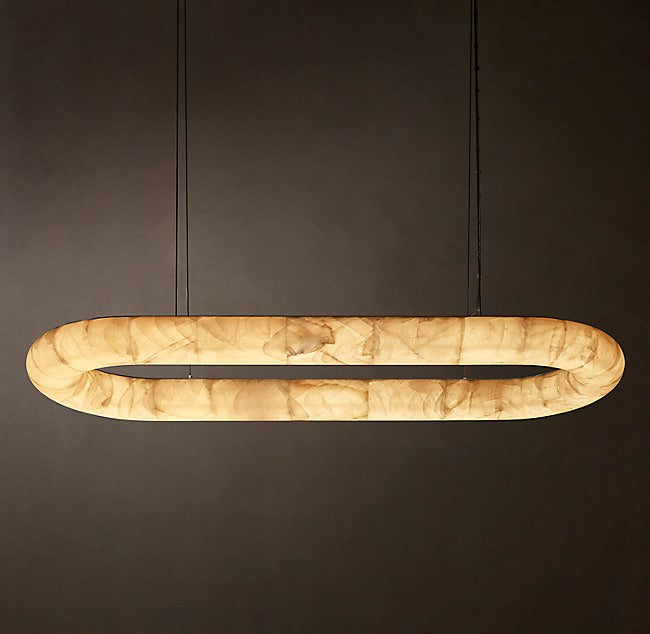 Artisan Rivage Lisse Oval Chandelier – 57" — view 2