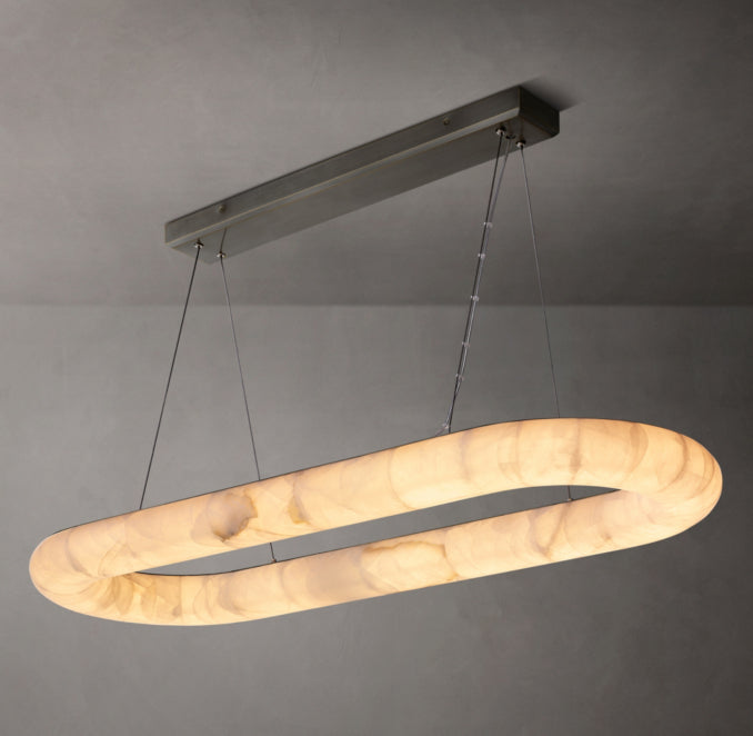Artisan Rivage Lisse Oval Chandelier – 57" — view 3