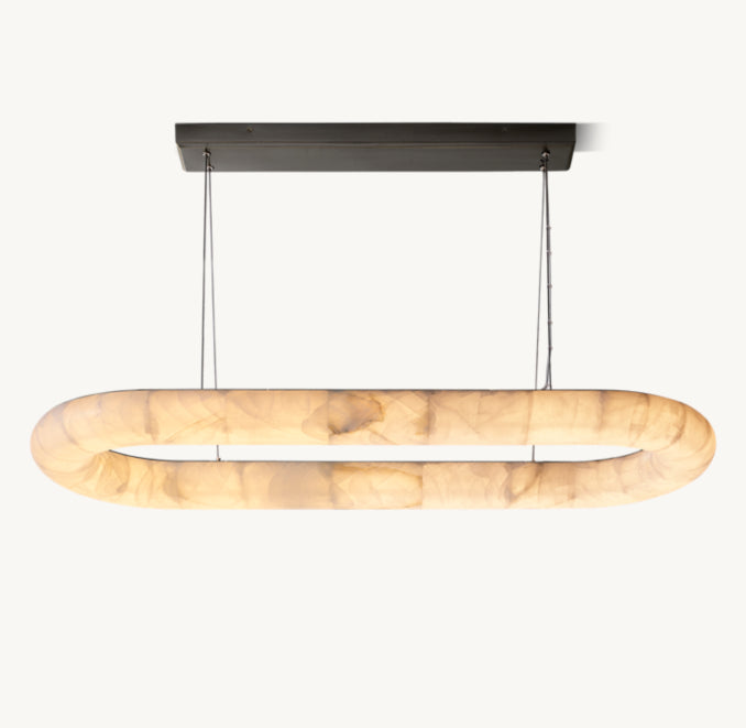 Artisan Rivage Lisse Oval Chandelier – 57" — view 4