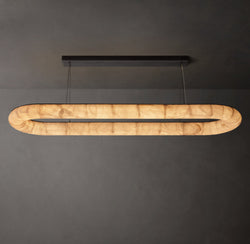 Artisan Rivage Lisse Oval Chandelier – 74"