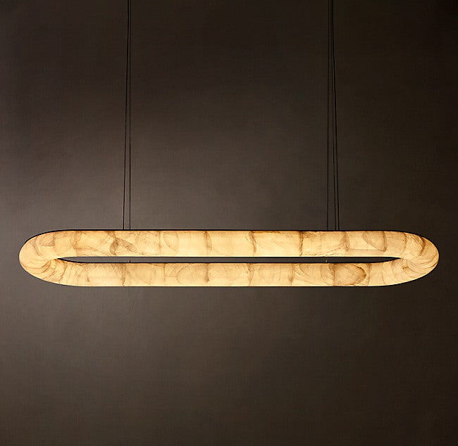 Artisan Rivage Lisse Oval Chandelier – 74" — view 2