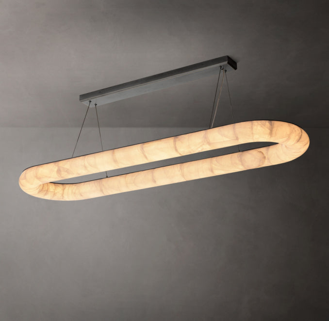Artisan Rivage Lisse Oval Chandelier – 74" — view 3