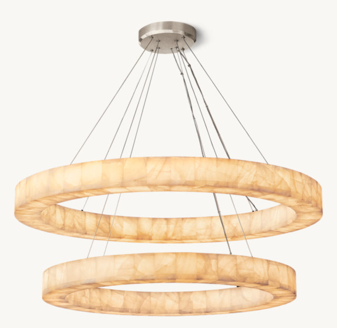 Artisan Rivage Lueur Two-Tier Round Chandelier — view 2