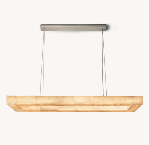 Artisan Rivage Lueur Rectangular Chandelier – 54" — view 2