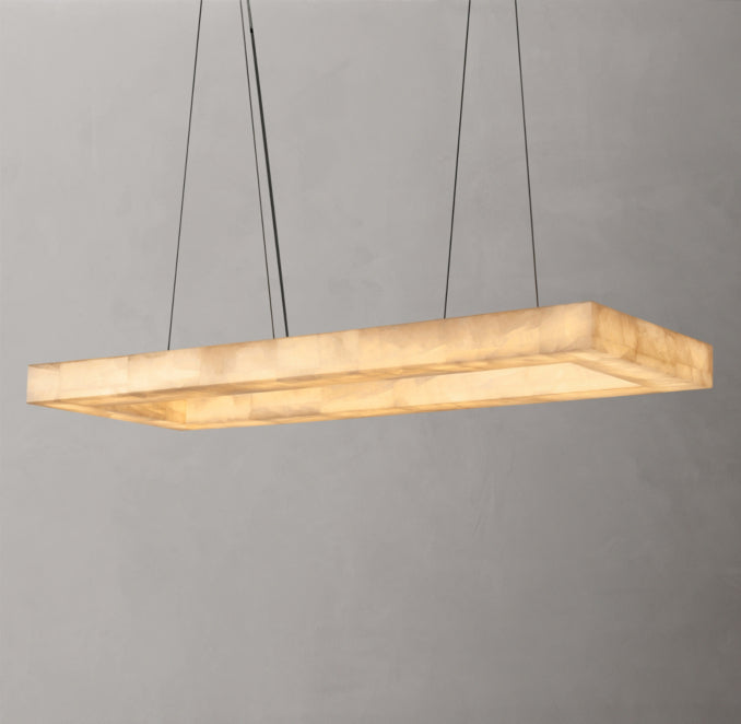 Artisan Rivage Lueur Rectangular Chandelier – 54" — view 3
