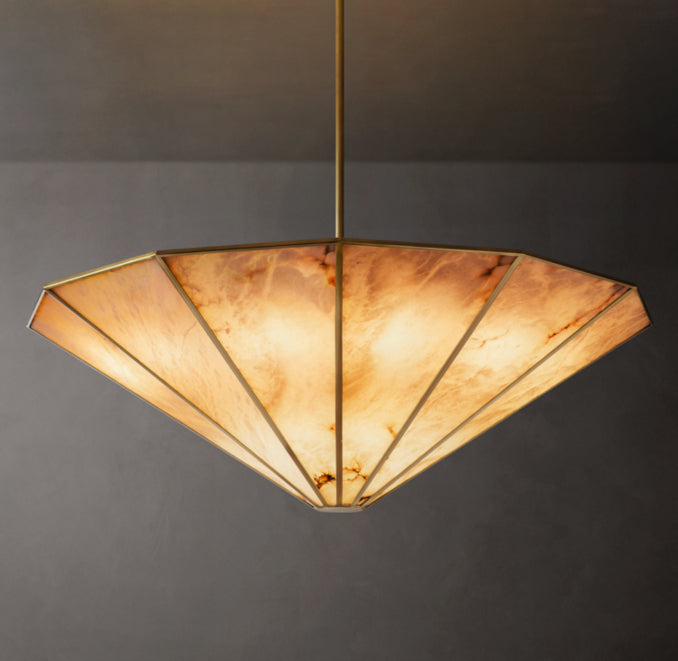 Sculptural Lucette Round Chandelier — view 1