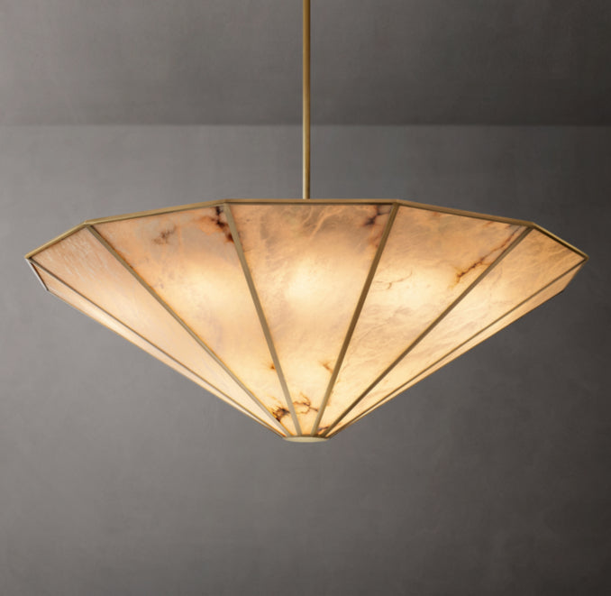 Sculptural Lucette Round Chandelier — view 3