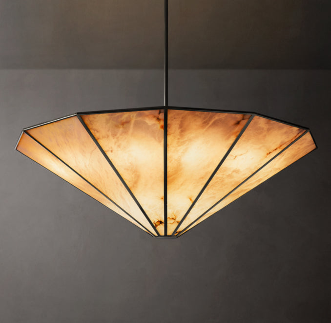 Sculptural Lucette Round Chandelier — view 1
