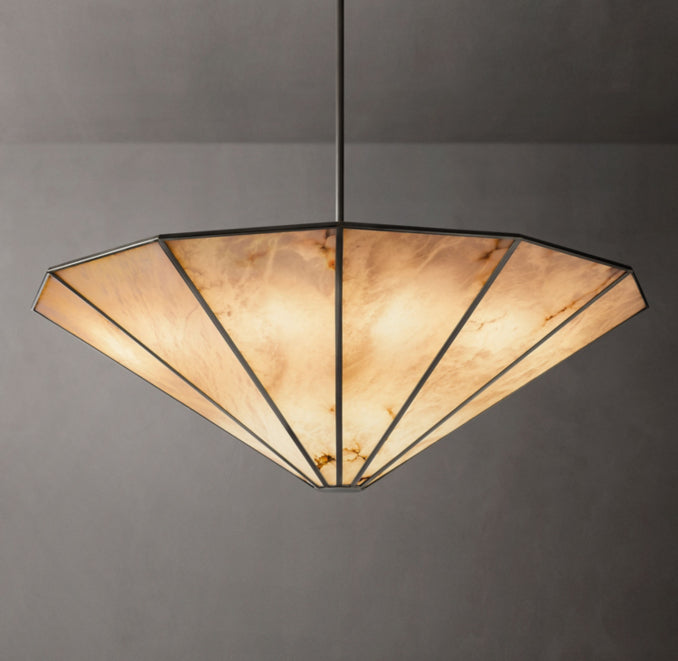 Sculptural Lucette Round Chandelier — view 3