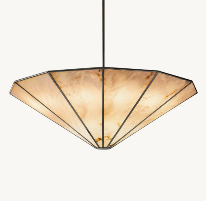 Sculptural Lucette Round Chandelier — view 5