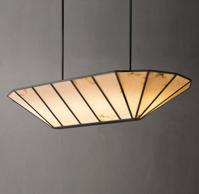 Sculptural Lucette Linear Chandelier – 72" — view 4